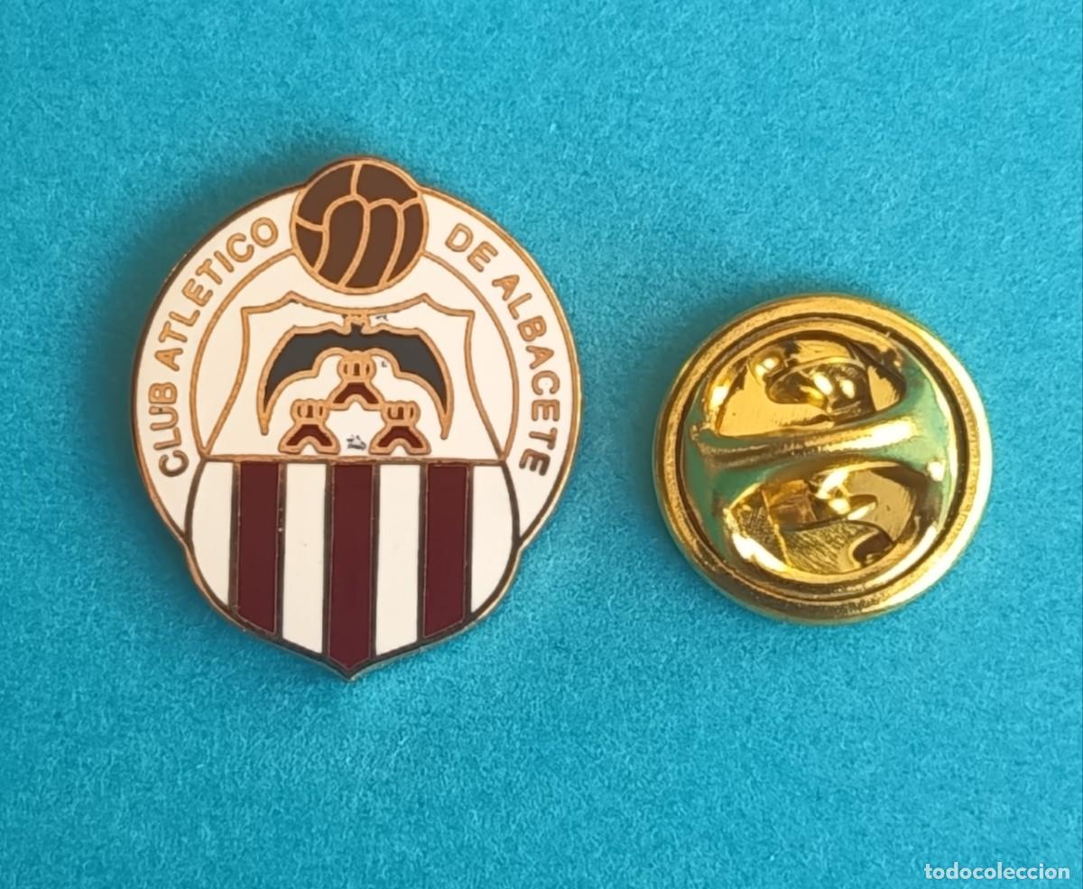 Pins de colecci&oacute;n: PIN FUTBOL - ESMALTE - C. ATLETICO ALBACETE - ALBACETE - 130413