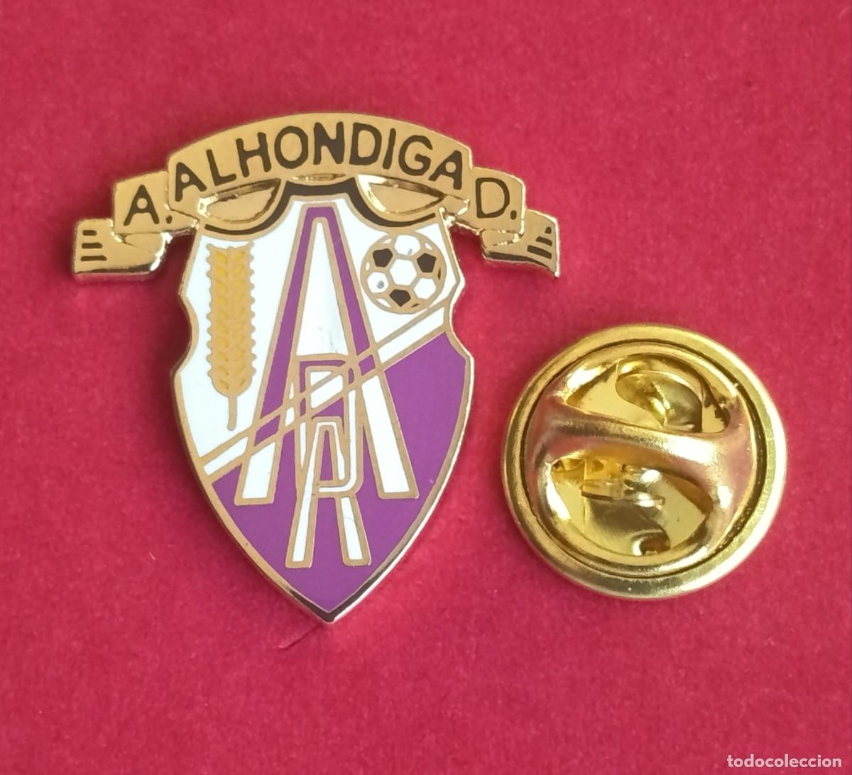 Pins de colecci&oacute;n: PIN FUTBOL - ESMALTE - AGRUPACION DEPORTIVA ALHONDIGA - GETAFE - MADRID - 130417