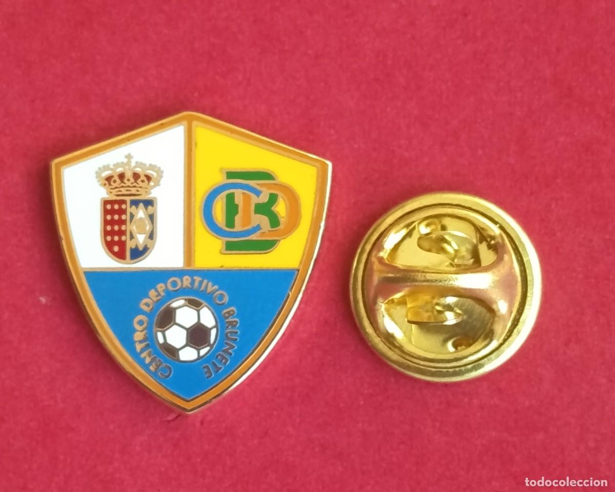 Pins de colecci&oacute;n: PIN FUTBOL - ESMALTE - C.D. BRUNETE - BRUNETE - MADRID - 130420