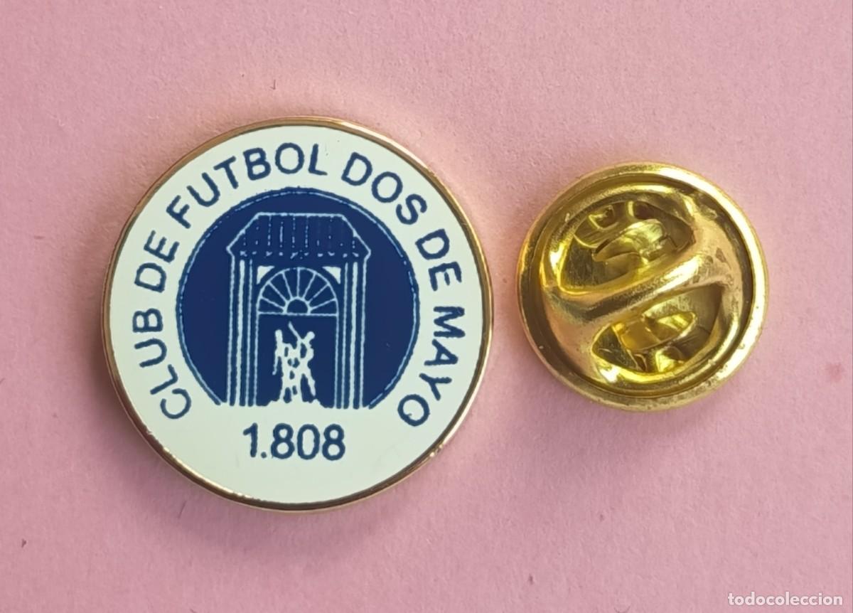 Pins de colecci&oacute;n: PIN FUTBOL - ESMALTE - C.F. DOS DE MAYO DE 1808 - MADRID - 130429