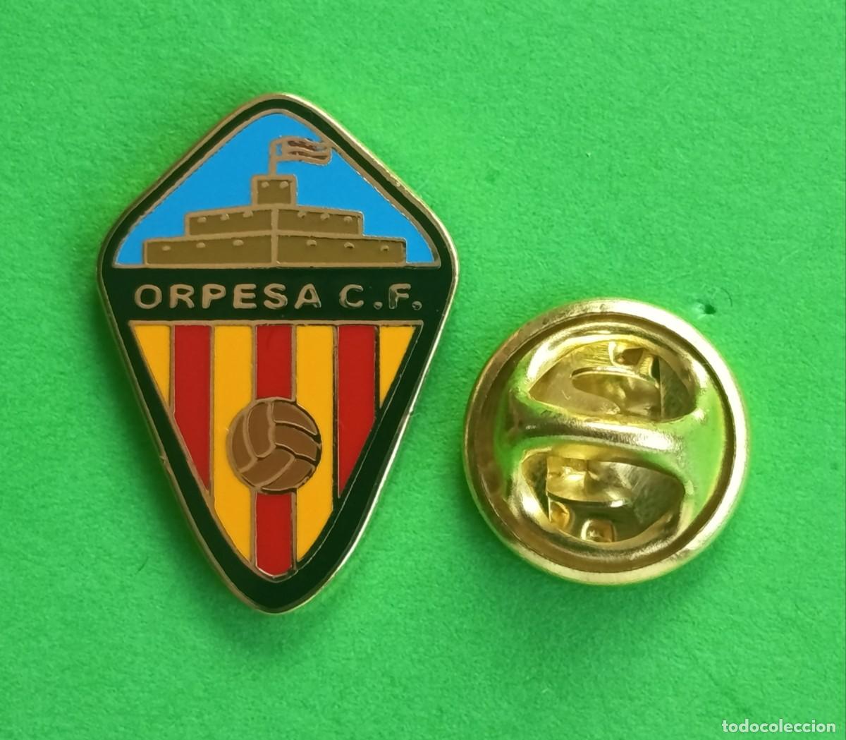 Pins de colecci&oacute;n: PIN FUTBOL - ESMALTE - OROPESA C.F. - OROPESA DE MAR - CASTELLON - 130434