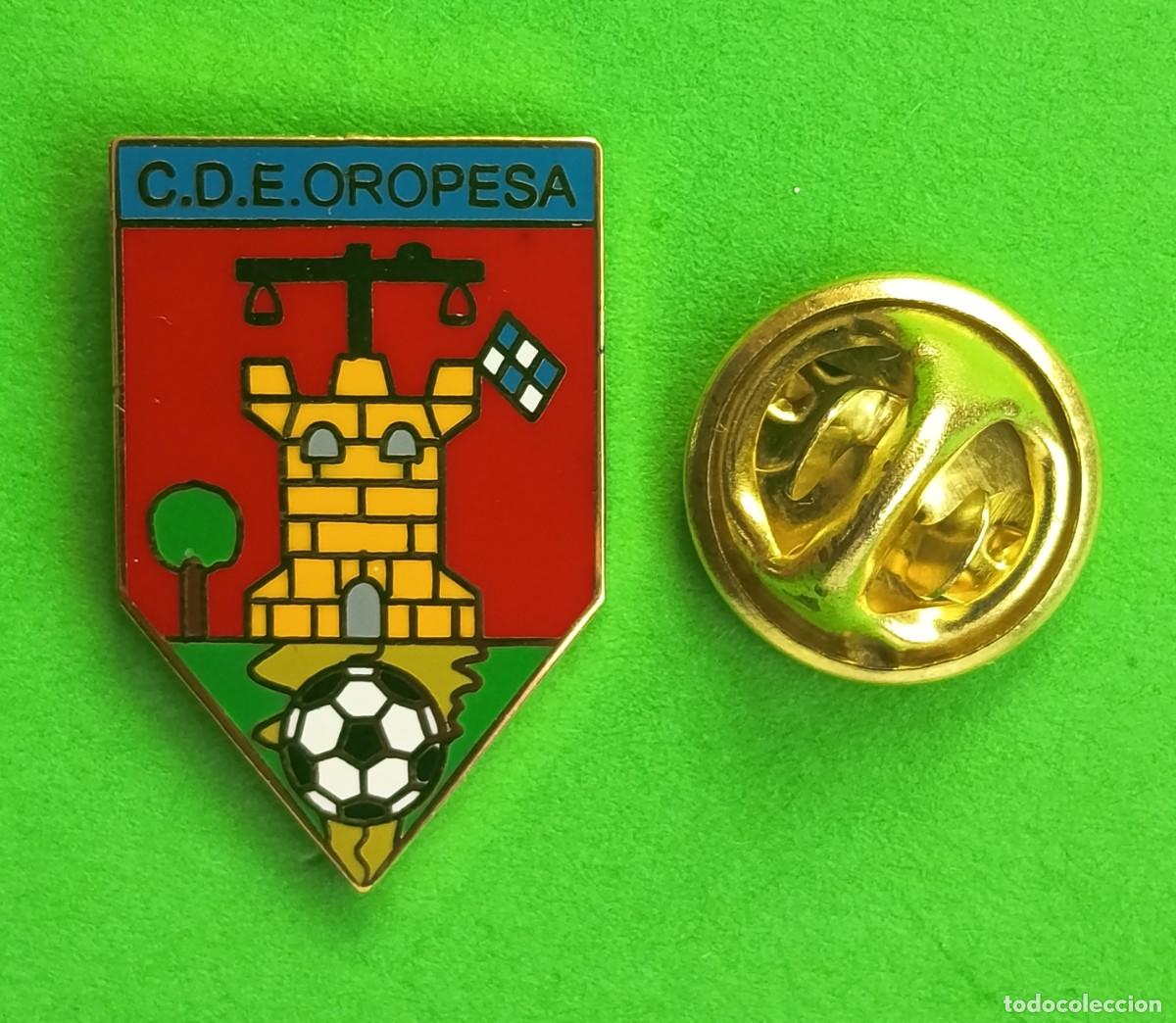Pins de colecci&oacute;n: PIN FUTBOL - ESMALTE - CLUB DEPORTIVO ELEMENTAL OROPESA - OROPESA - TOLEDO - 130435