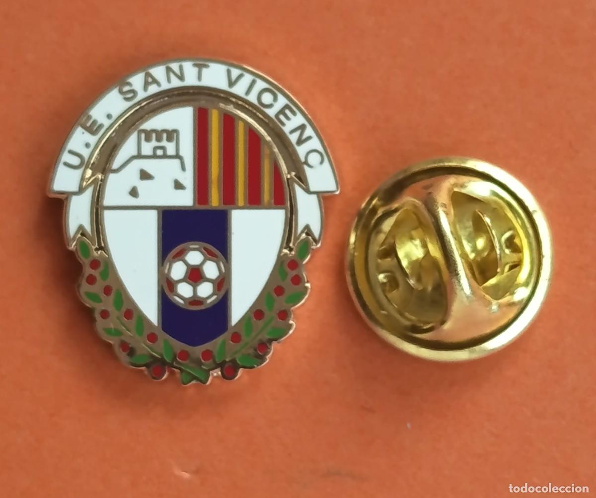 Pins de colecci&oacute;n: PIN FUTBOL - ESMALTE - U.E. SANT VICENC TORELLO - SANT VICENC DE TORELLO - BARCELONA - 130439