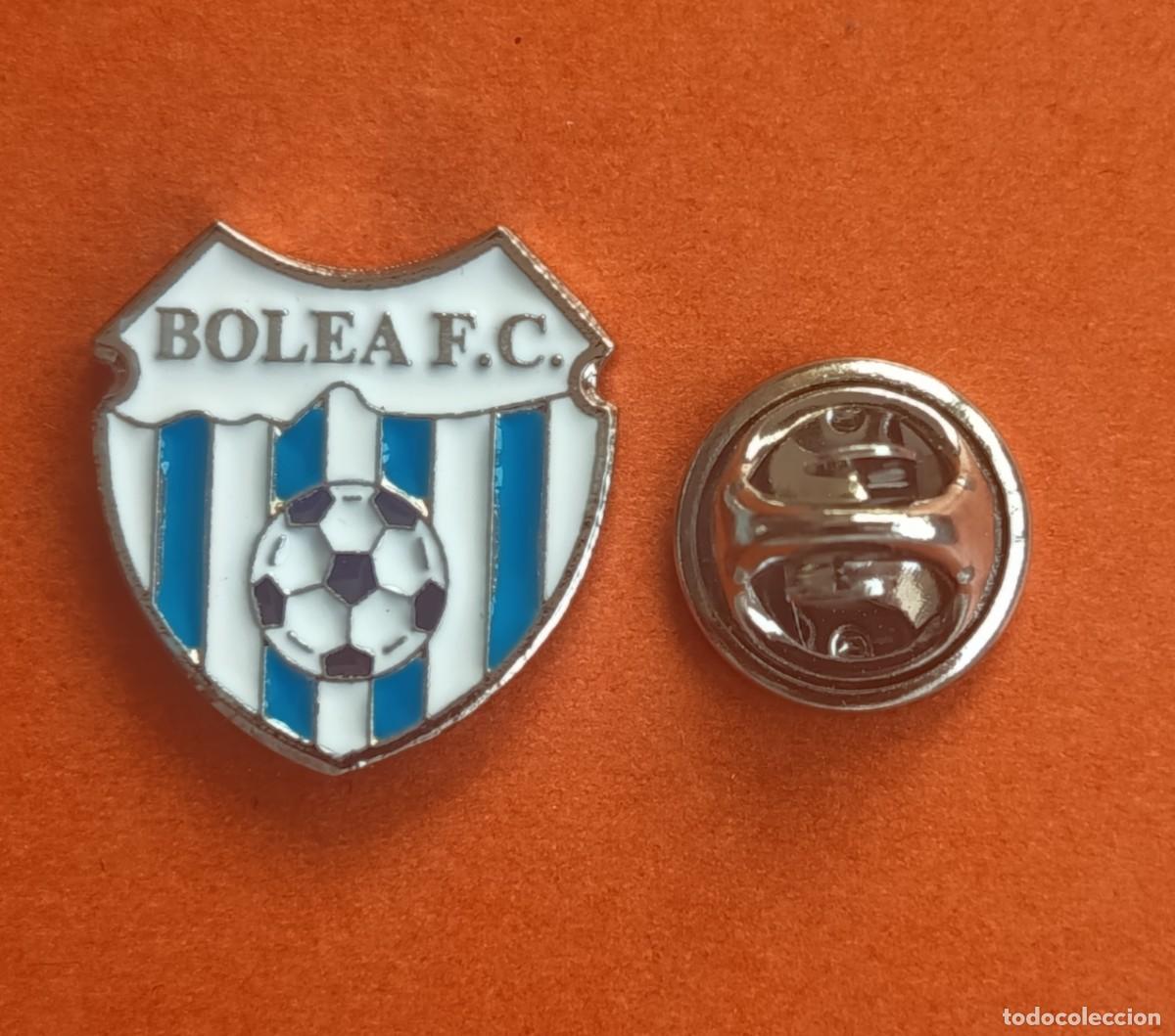 Pins de colecci&oacute;n: PIN FUTBOL - NO ESMALTE - BOLEA F.C. - BOLEA - HUESCA - 130442