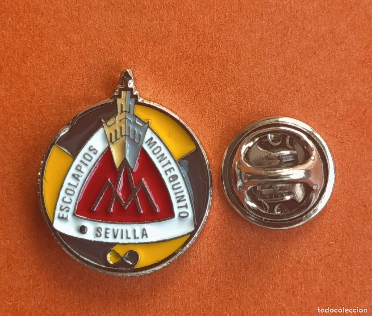 Pins de colecci&oacute;n: PIN FUTBOL - NO ESMALTE - ESCOLAPIOS MONTEQUINTO - SEVILLA - 130443