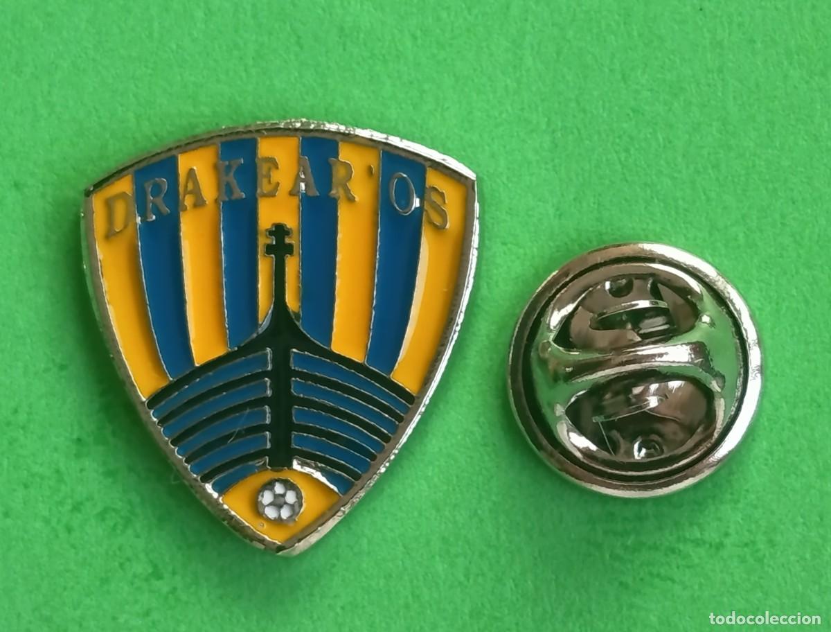 Pins de colecci&oacute;n: PIN FUTBOL - NO ESMALTE - DRAKKAR 05 - VILLAGARCIA DE AROSA - PONTEVEDRA - 130446