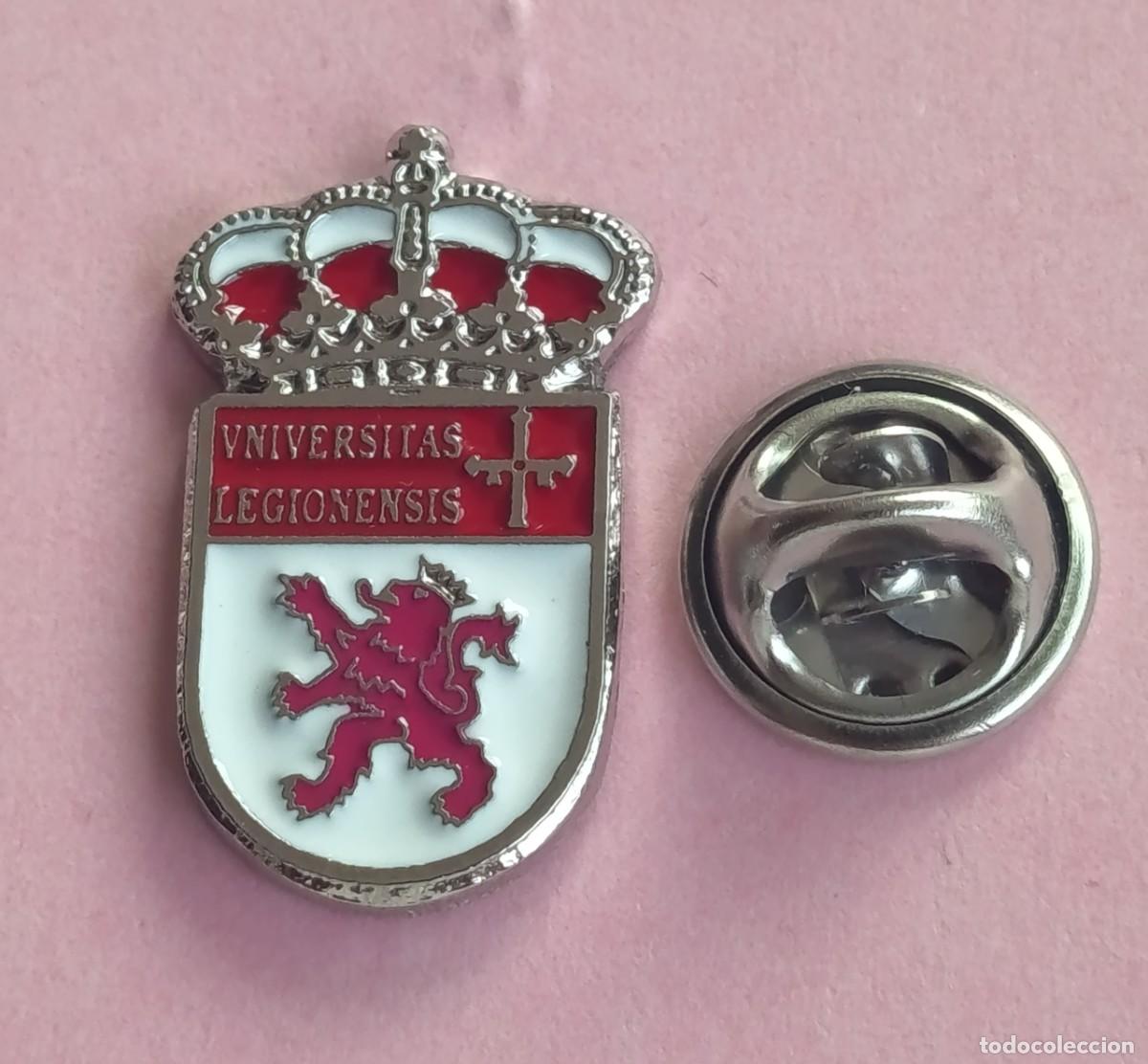 Pins de colecci&oacute;n: PIN FUTBOL - NO ESMALTE - UNIVERSIDAD DE LEON C.F. - LEON - 130451