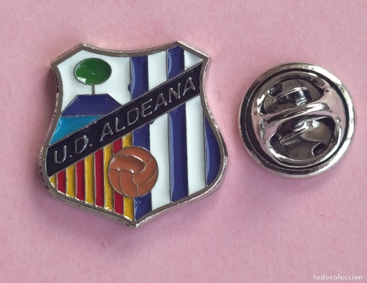 Pins de colecci&oacute;n: PIN FUTBOL - NO ESMALTE - U.D. ALDEANA - ALDEA - TARRAGONA - 130454