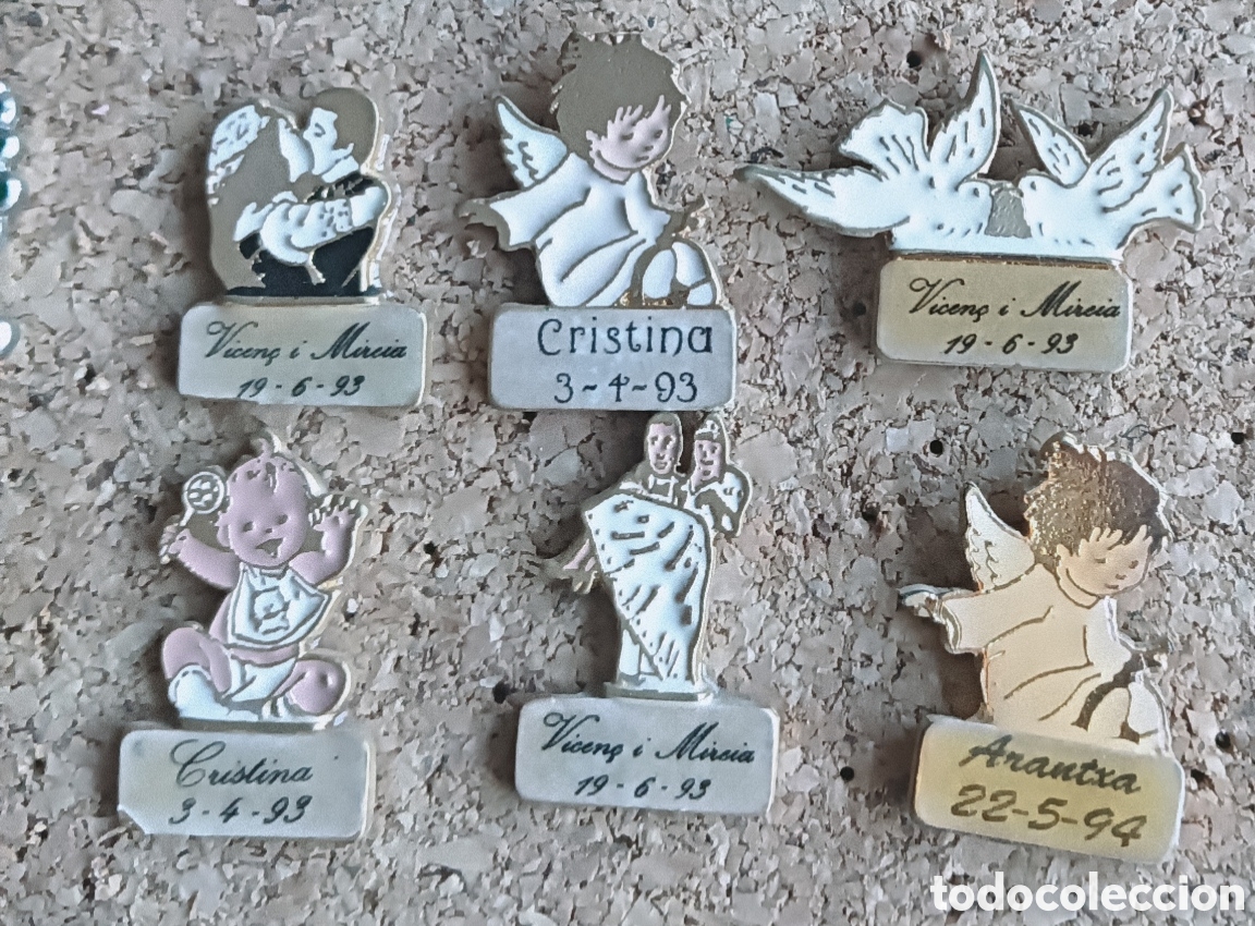 Pins de colecci&oacute;n: LOTE PINS BODAS Y BAUTIZOS