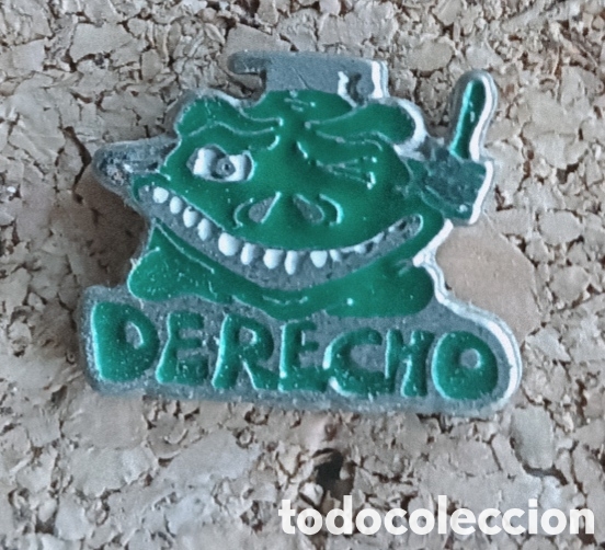 Pins de colecci&oacute;n: PIN MASCOTA FIESTA UNIVERSIDAD DE DERECHO BARCELONA
