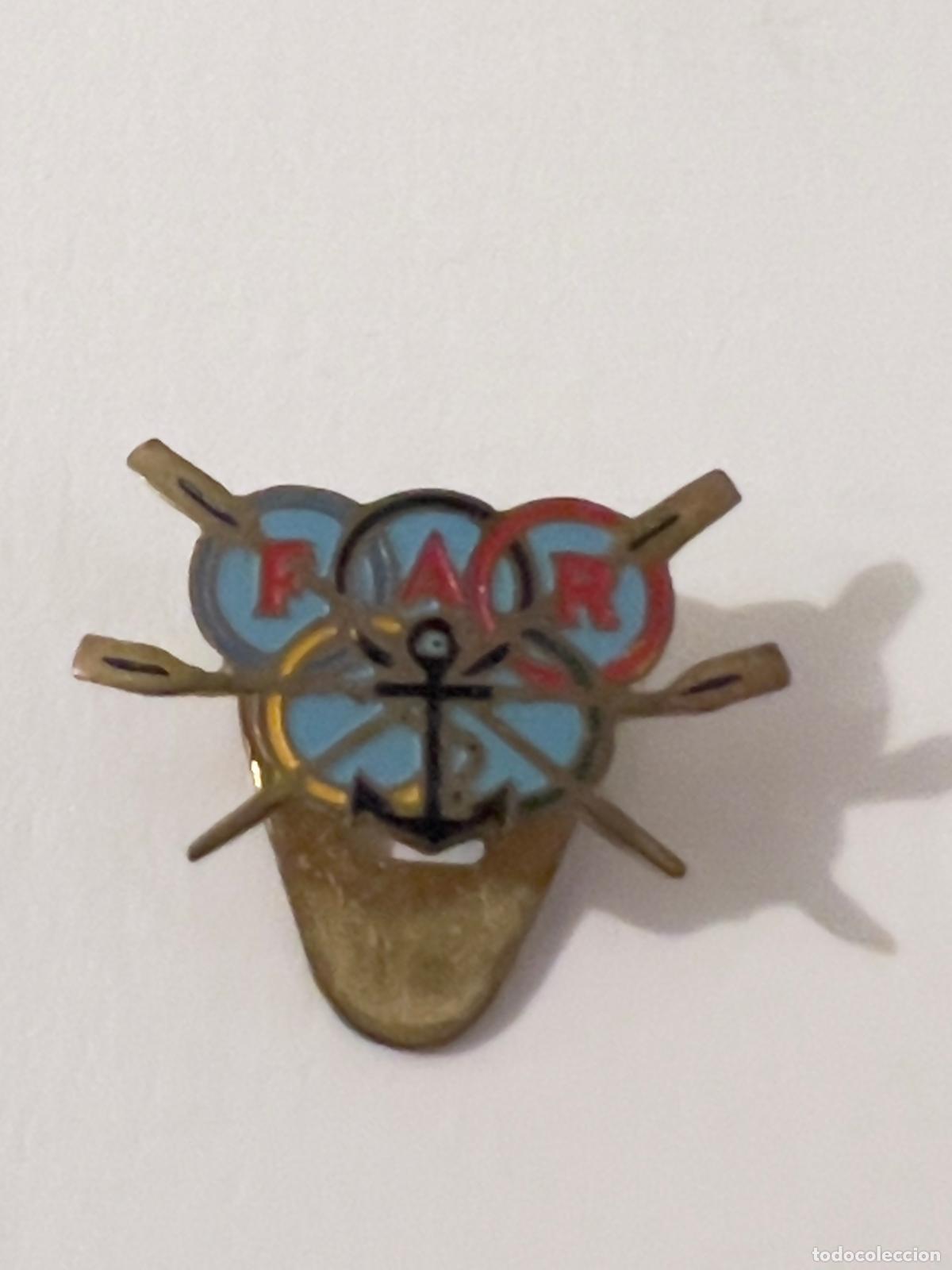 Pins de colecci&oacute;n: Insignia solapa deporte FEDERACI&Oacute;N ARAGONESA DE REMO