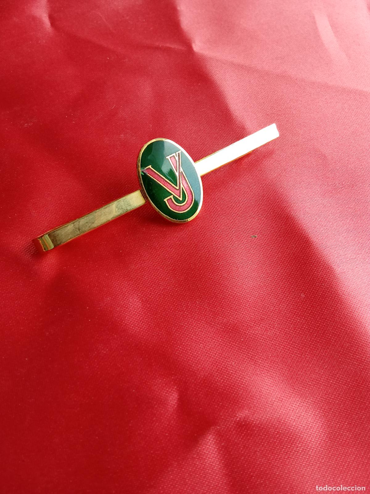 Pins de colecci&oacute;n: Pisacorbatas, Pin o alfiler de corbata vigilante jurado Caja Pisacorbatas