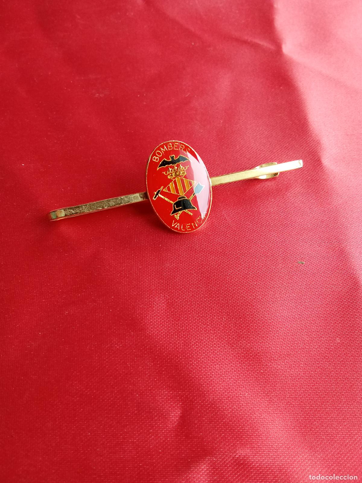 Pins de colecci&oacute;n: Pin de cortaba bomberos valencia V.13