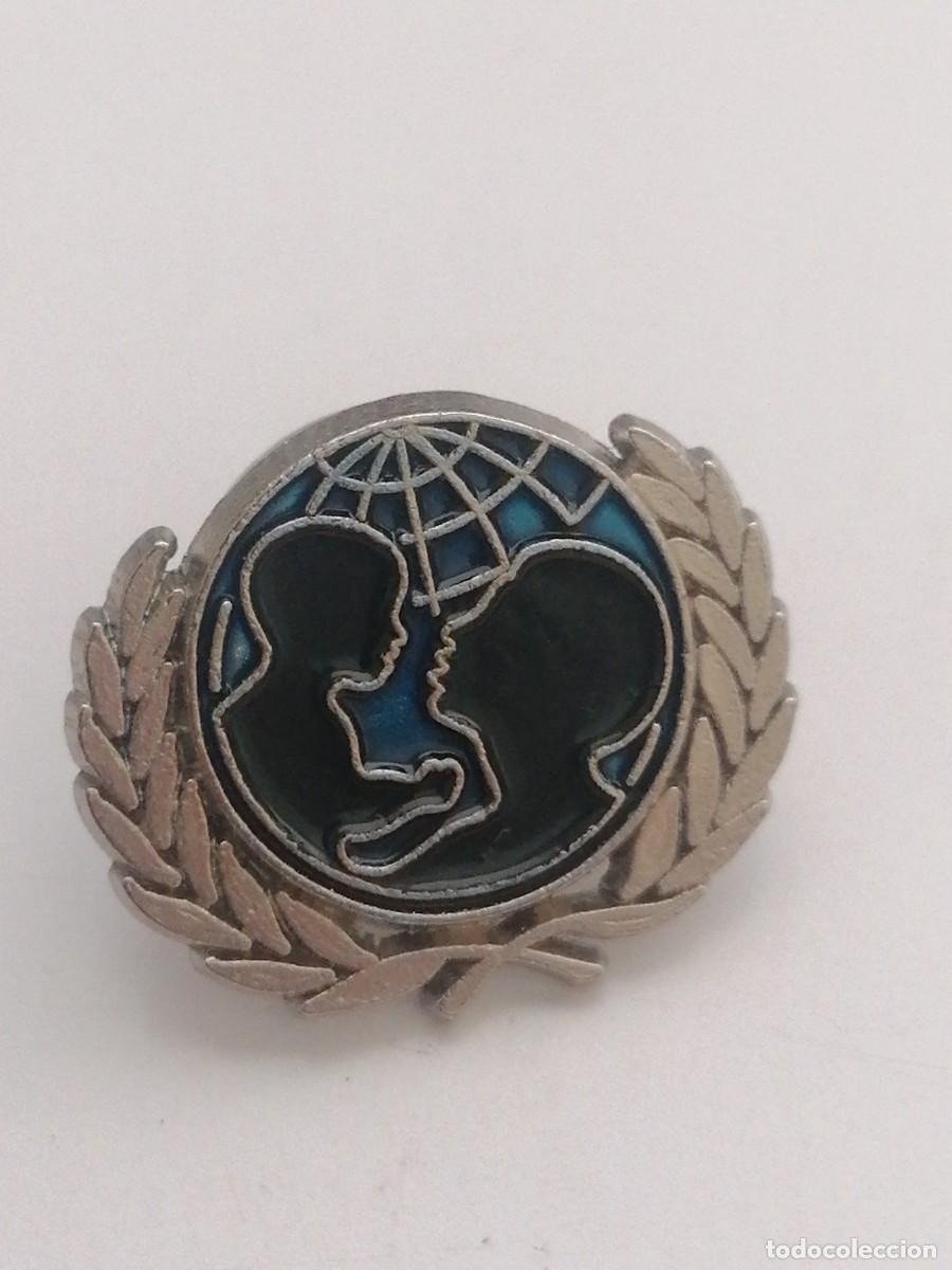 Pins de colecci&oacute;n: Pin UNICEF ong .... Logotipo