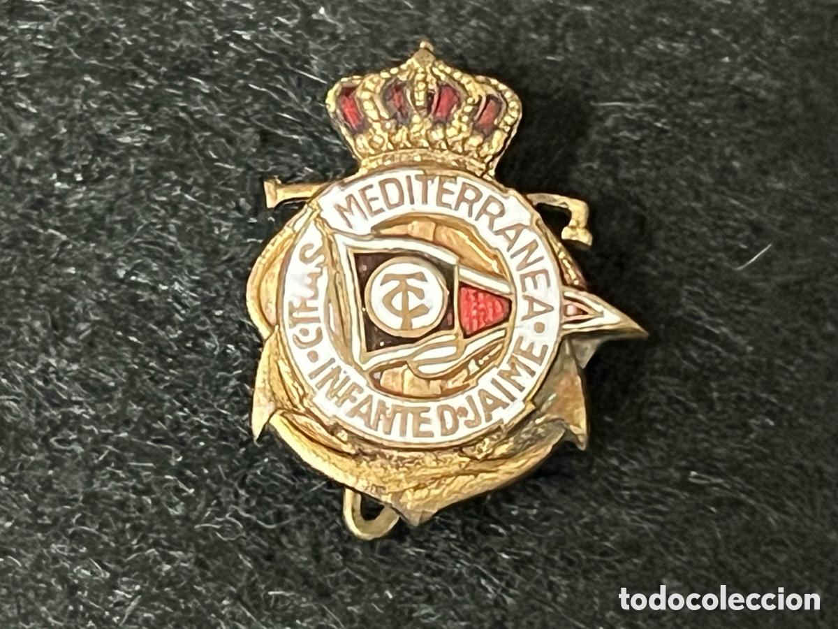 Pins de colecci&oacute;n: INFANTE DON JAIME COMPA&Ntilde;IA TRASMEDITERRANEA BUQUE BARCO INSIGNIA AGUJA PIN GUERRA CIVIL