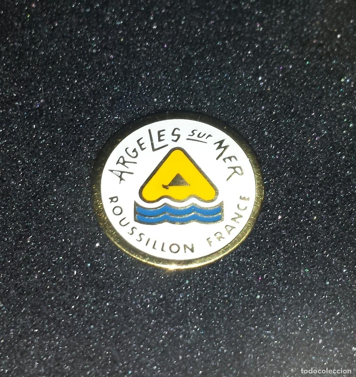 Pins de colecci&oacute;n: ANTIGUO PIN ARGELES SUR MER (ROUSILLON-FRANCE)
