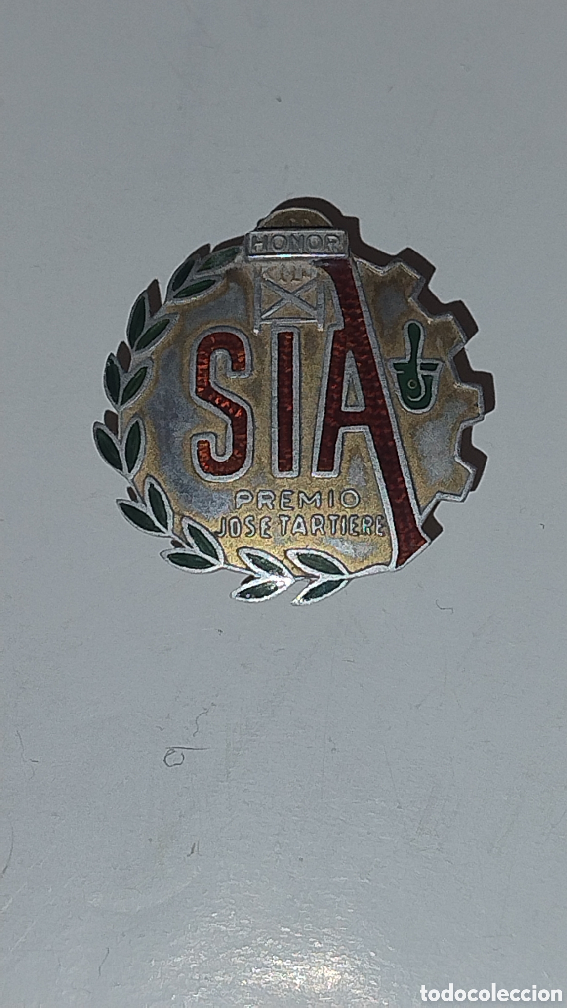 Pins de colecci&oacute;n: Pin solapa SIA sociedad industrial Santa B&aacute;rbara