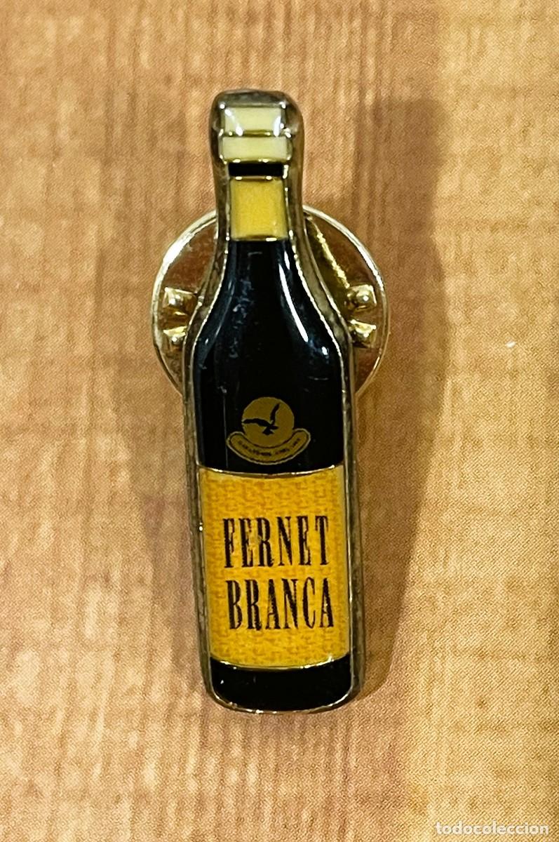 Pins de colecci&oacute;n: PIN DE BOTELLA DE BEBIDA ALCOH&Oacute;LICA ITALIANA - FERNET BRANCA