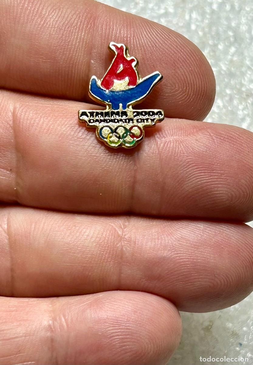 Pins de colecci&oacute;n: 4079.Pin original de la candidatura de Atenas para los Juegos Ol&iacute;mpicos de 2004