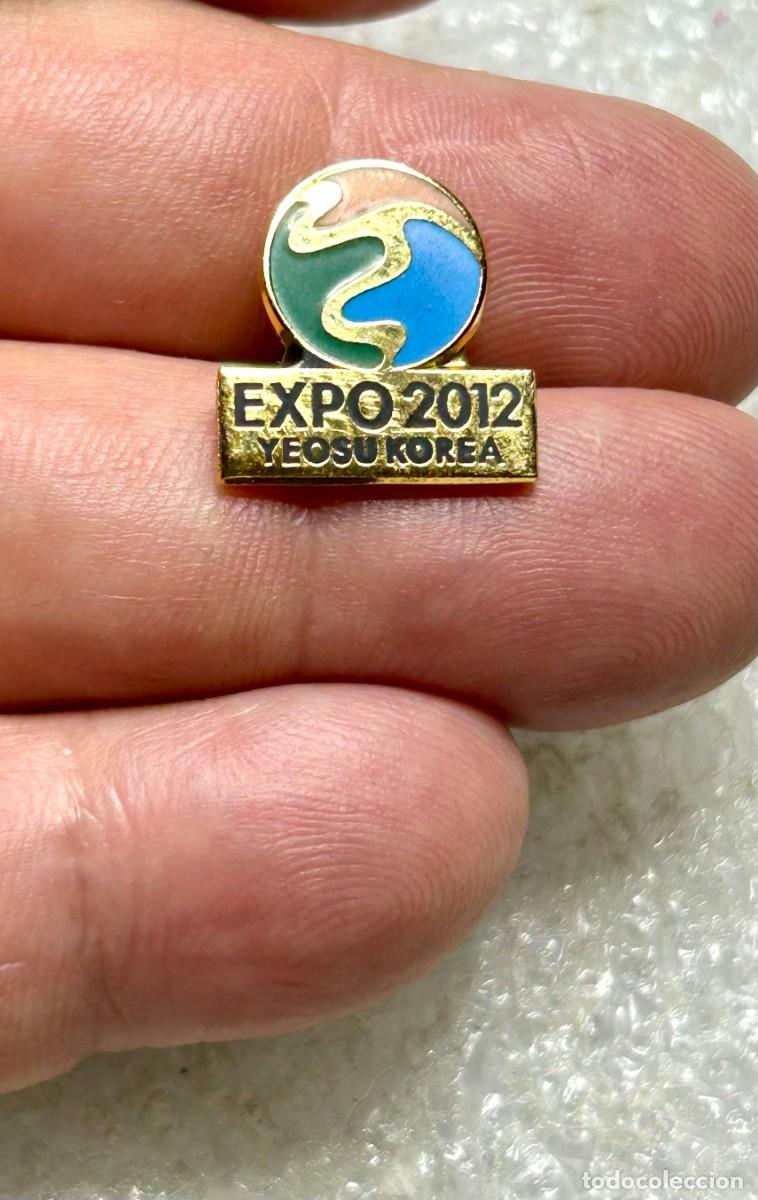 Pins de colecci&oacute;n: 4080.Pin conmemorativo oficial de la Expo 2012 de Yeosu, celebrada en Corea del Sur