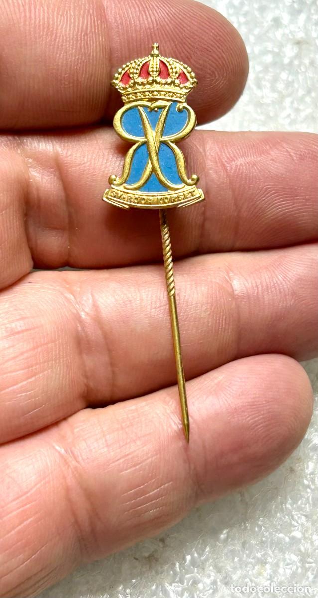 Pins de colecci&oacute;n: 4081.Pin aguja de solapa vintage de la Cruz Roja Sueca (Svenska R&ouml;da Korset)