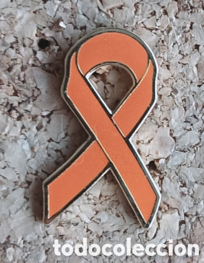 Pins de colecci&oacute;n: PIN LAZO NARANJA LUCHA CONTRA LA VIOLENCIA DE G&Eacute;NERO
