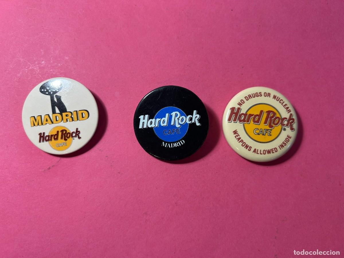 Pins de colecci&oacute;n: LOTE CHAPAS PINS HARD ROCK
