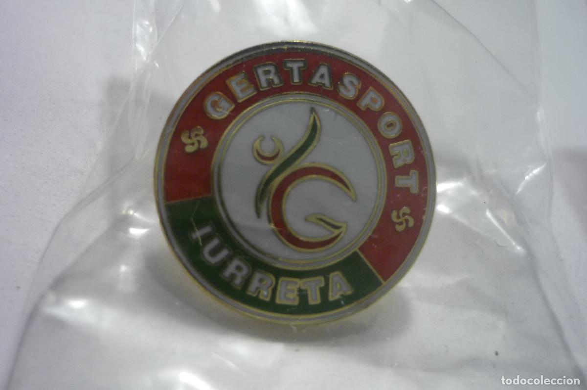 Pins de colecci&oacute;n: pin futbol gertasport iurreta,.fed vasca