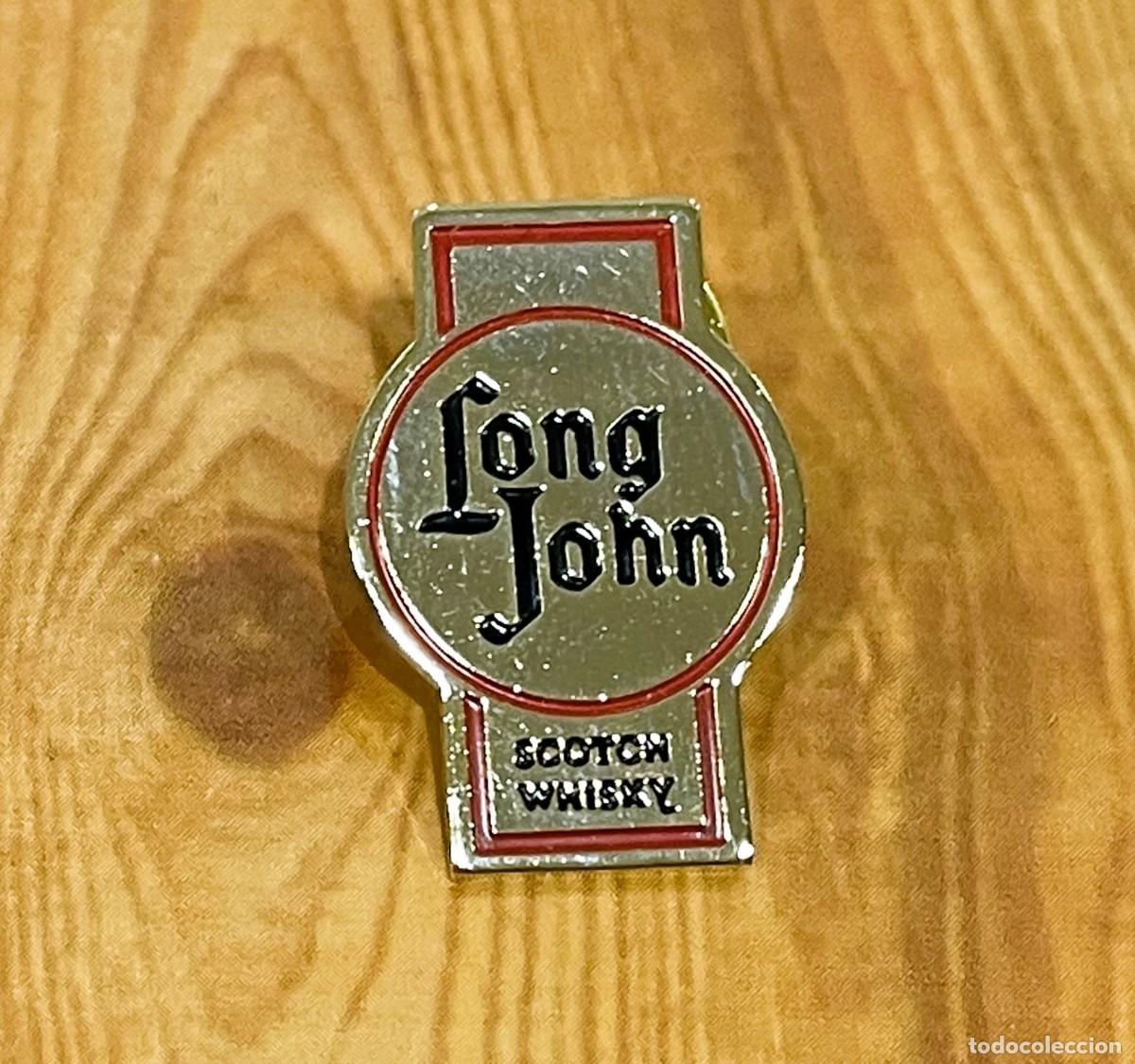 Pins de colecci&oacute;n: PIN PUBLICITARIO DE WHISKEY ESCOC&Eacute;S - LONG JOHN, SCOTCH WHISKY