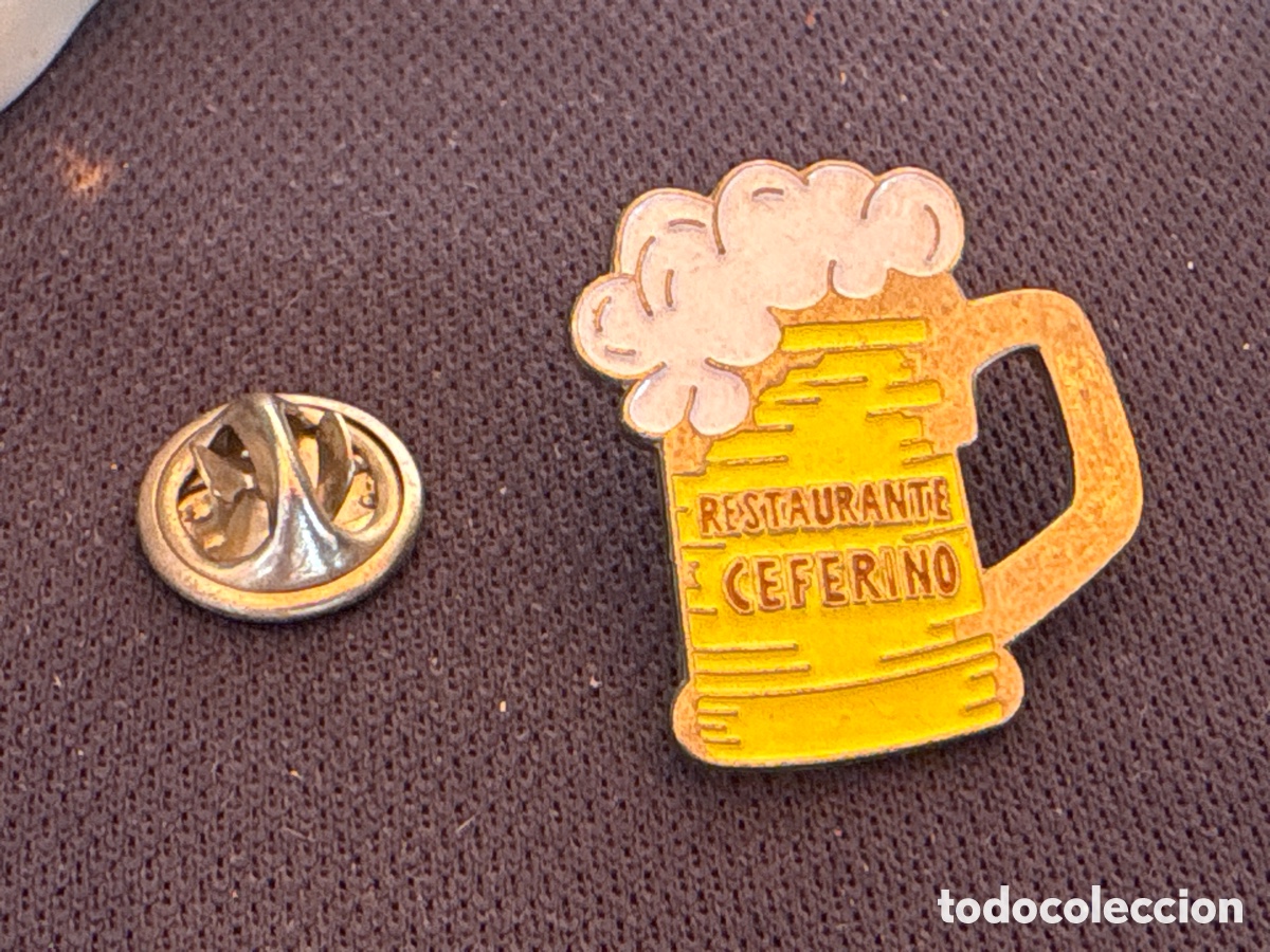 Pins de colecci&oacute;n: PIN JARRA DE CERVEZA RESTAURANTE CEFERINO