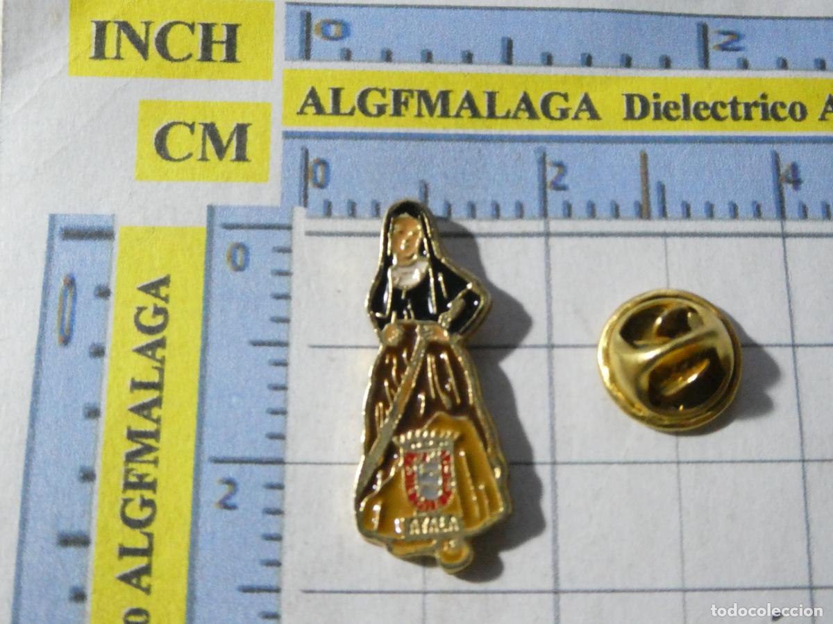 Pins de colecci&oacute;n: PIN DE TURISMO. TRAJES T&Iacute;PICOS REGIONALES MUJER. AYALA &Aacute;LAVA PAIS VASCO
