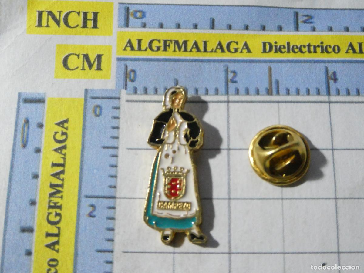 Pins de colecci&oacute;n: PIN DE TURISMO. TRAJES T&Iacute;PICOS REGIONALES MUJER. SALVATIERRA &Aacute;LAVA PAIS VASCO