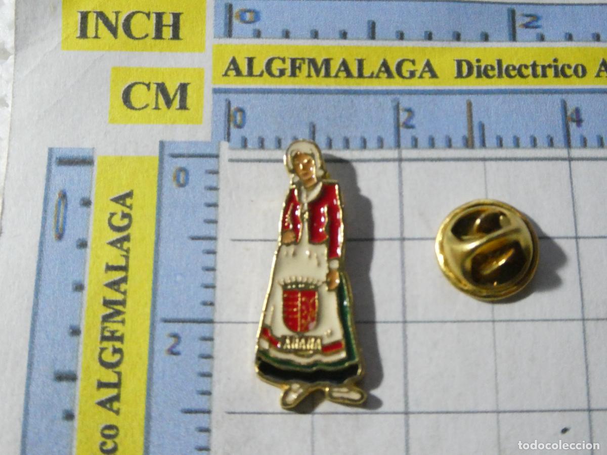 Pins de colecci&oacute;n: PIN DE TURISMO. TRAJES T&Iacute;PICOS REGIONALES MUJER. A&Ntilde;ANA &Aacute;LAVA PAIS VASCO