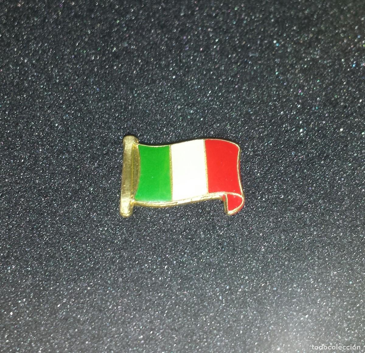Pins de colecci&oacute;n: ANTIGUO PIN BANDERA ITALIA
