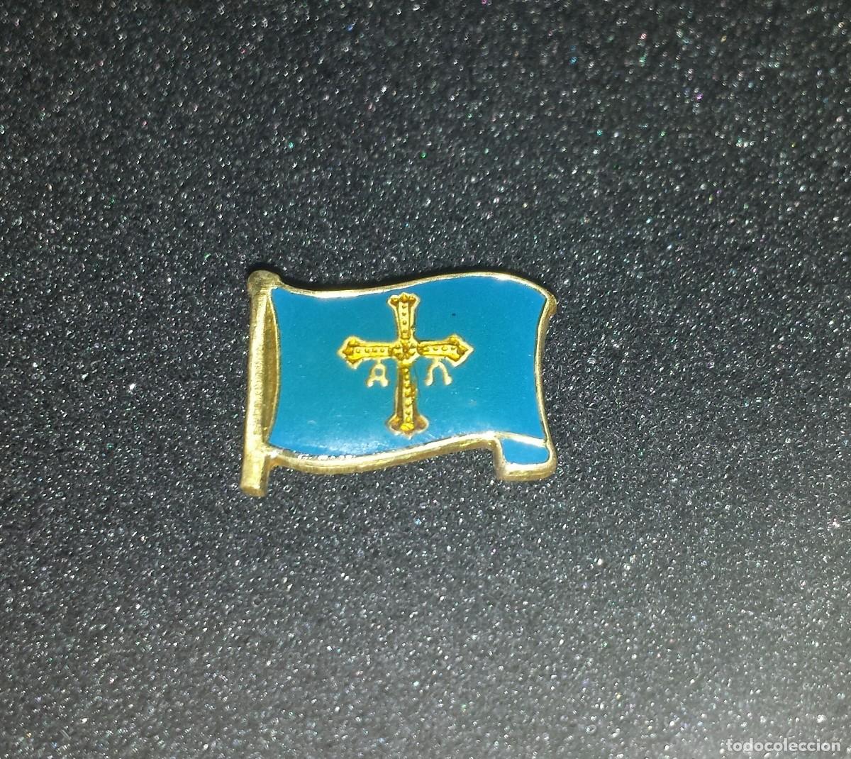 Pins de colecci&oacute;n: ANTIGUO PIN BANDERA ASTURIAS