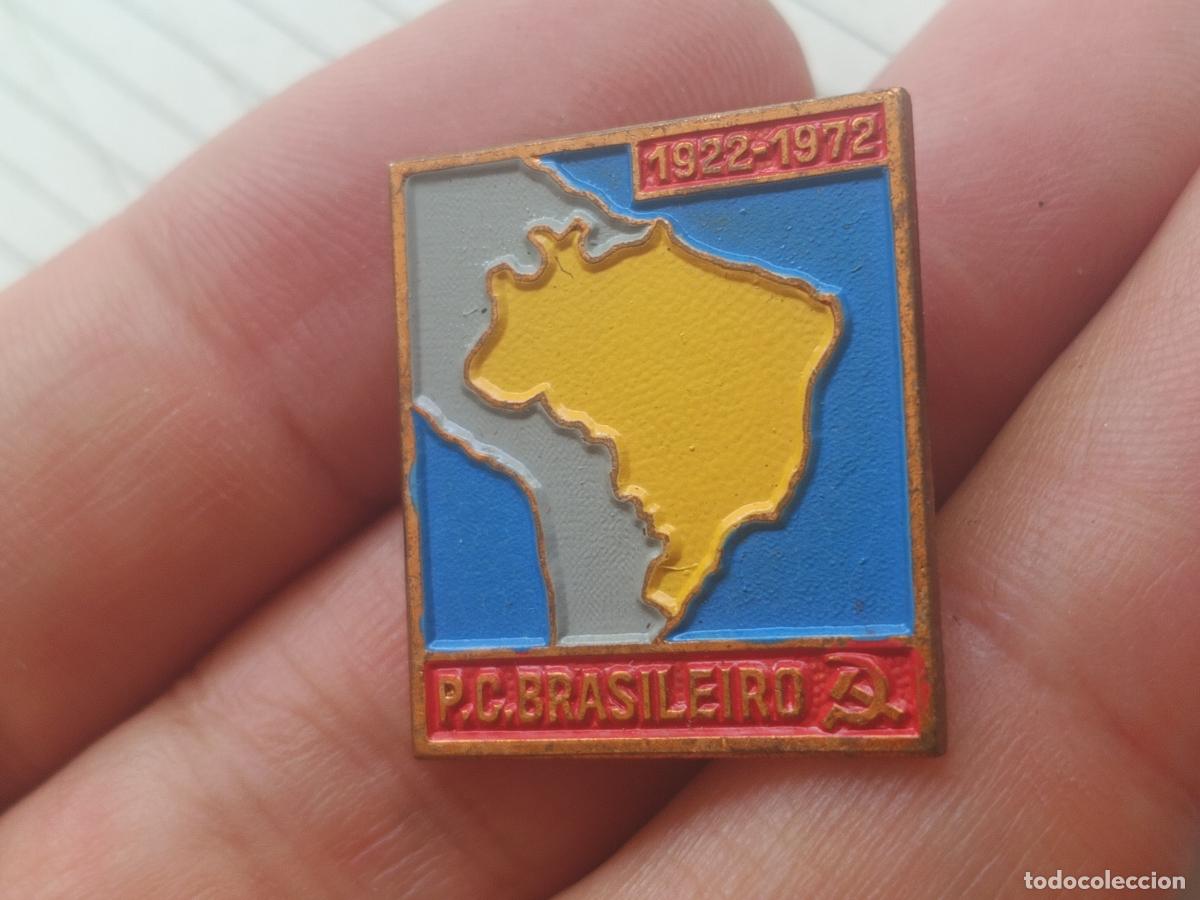 Pins de colecci&oacute;n: INSIGNIA BRASIL: PARTIDO COMUNISTA BRASILEIRO