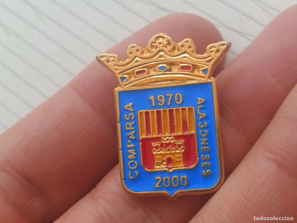 Pins de colecci&oacute;n: Moros y Cristianos. Pin Comparsa de Alagoneses, Alag&oacute;n