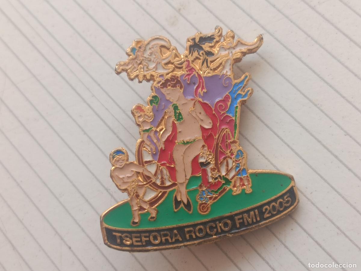 Pins de colecci&oacute;n: Tsefora Roc&iacute;o, Fallas de Valencia. Fallera Mayor Infantil 2003. Insignia
