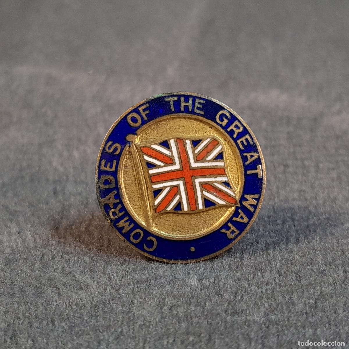 Collection pins: J-4543. INSIGNIA DE SOLAPA &rdquo;COMRADES OF THE GREAT WAR&rdquo;. SIGLO XX