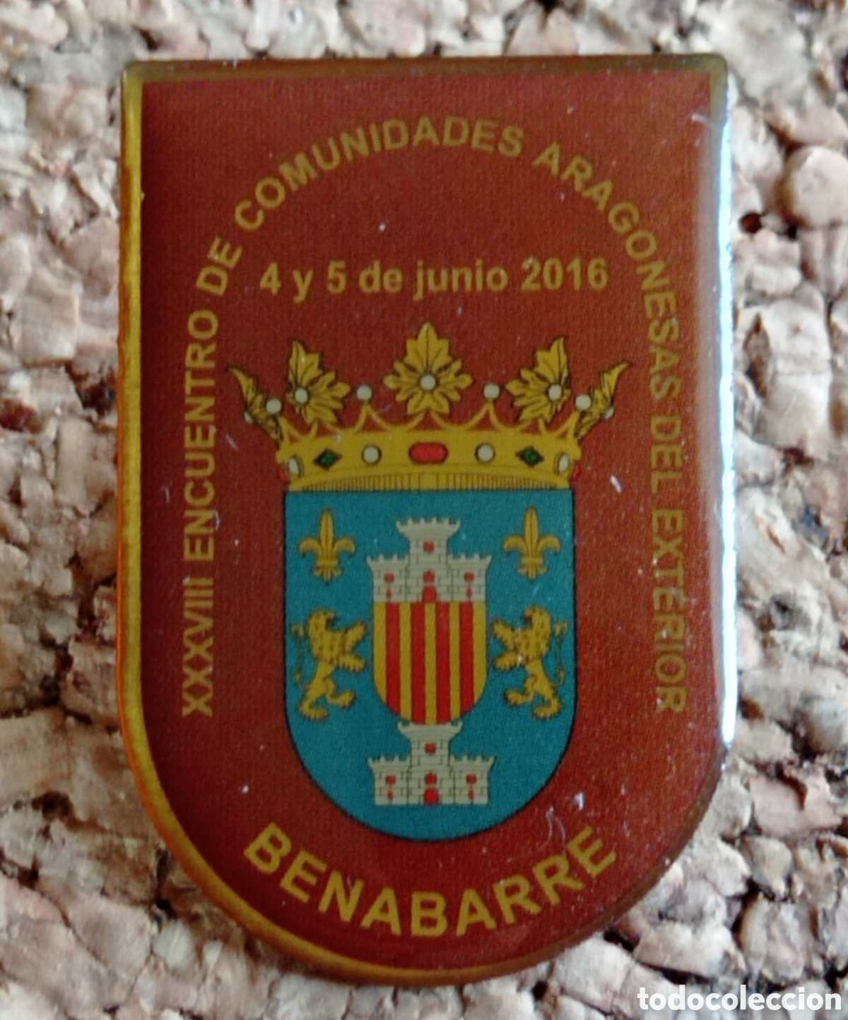 Pins de colecci&oacute;n: PIN COMUNIDADES ARAGONESAS BENABARRE 2016