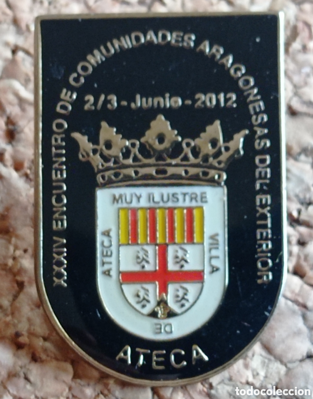 Pins de colecci&oacute;n: PIN COMUNIDADES ARAGONESAS ATECA 2012
