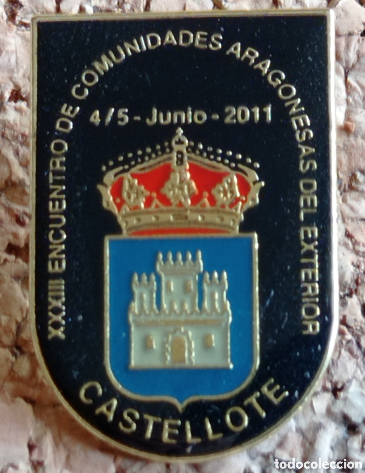 Pins de colecci&oacute;n: PIN COMUNIDADES ARAGONESAS CASTELLOTE 2011