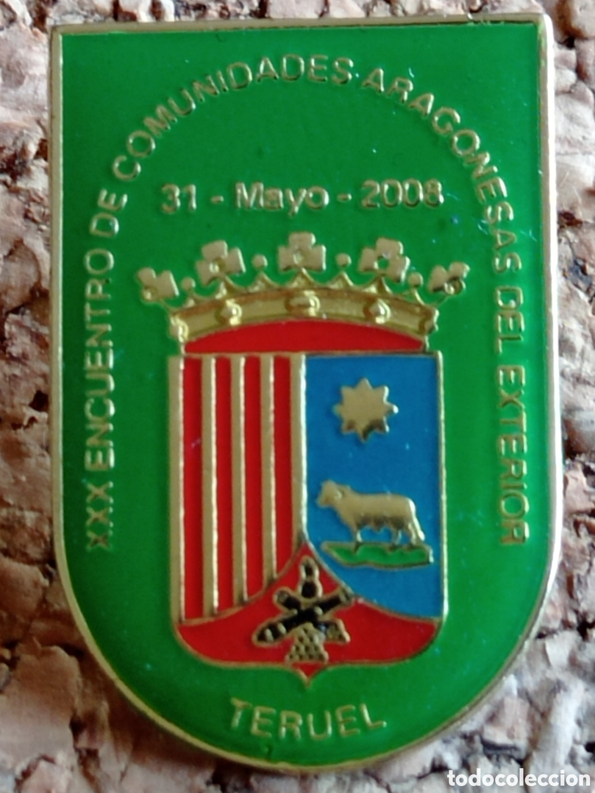 Pins de colecci&oacute;n: PIN COMUNIDADES ARAGONESAS TERUEL 2008