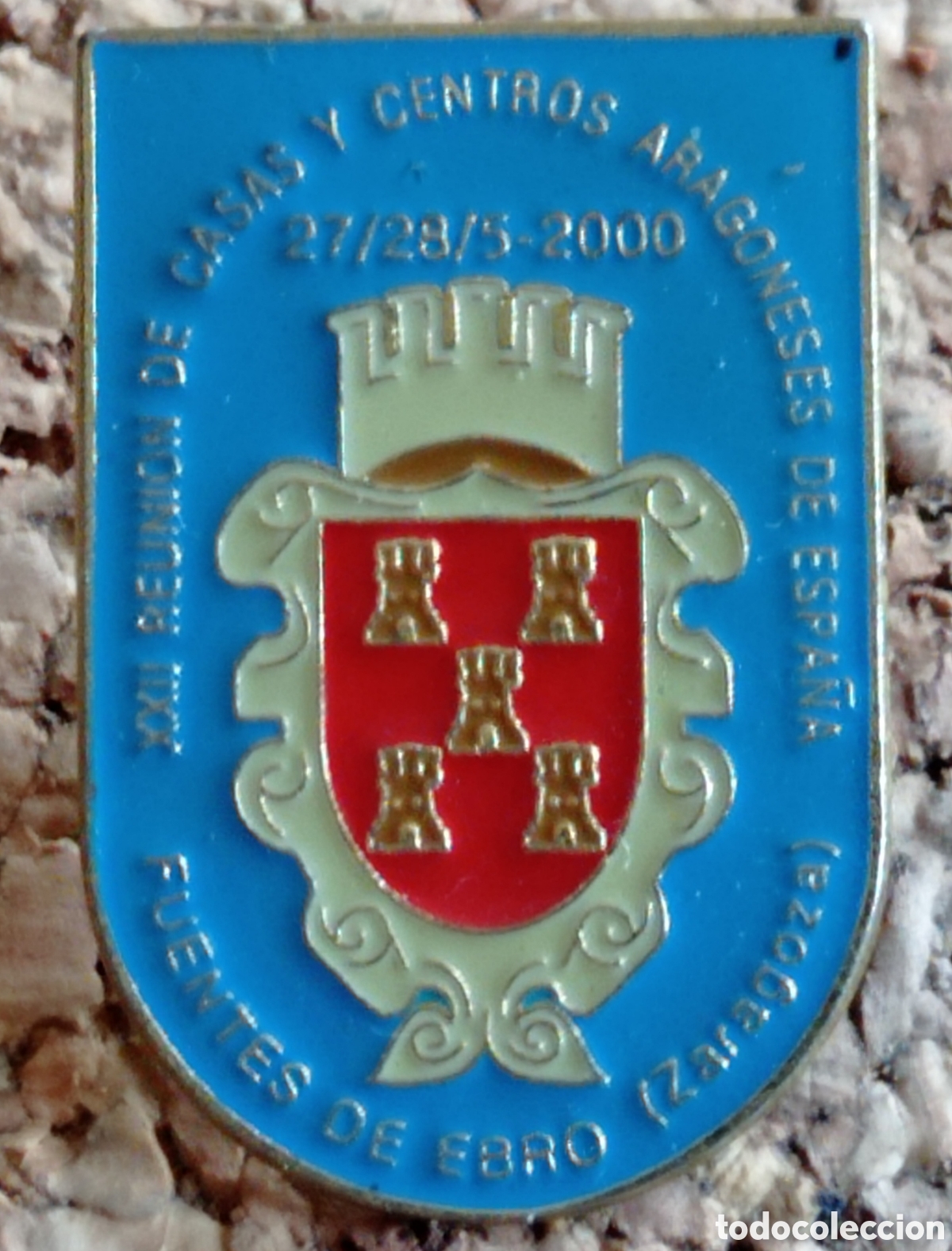 Pins de colecci&oacute;n: PIN COMUNIDADES ARAGONESAS FUENTES DE EBRO 2000