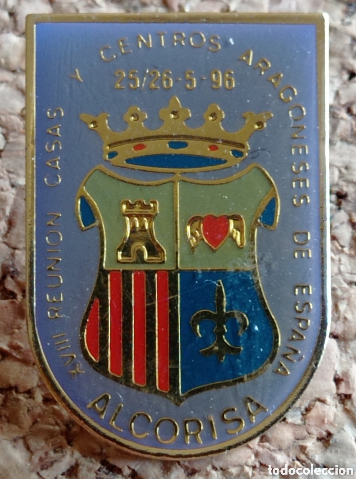 Pins de colecci&oacute;n: PIN COMUNIDADES ARAGONESAS ALCORISA 1996