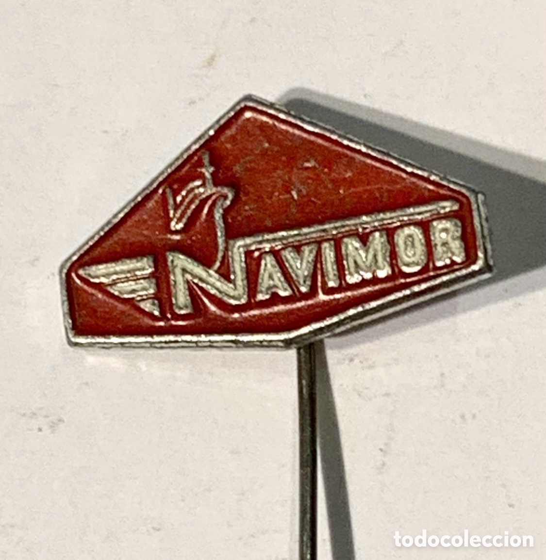 Pins de colecci&oacute;n: Pin de aguja. NAVIMOR. Empresa de navegaci&oacute;n. Polonia. A&ntilde;os 60.