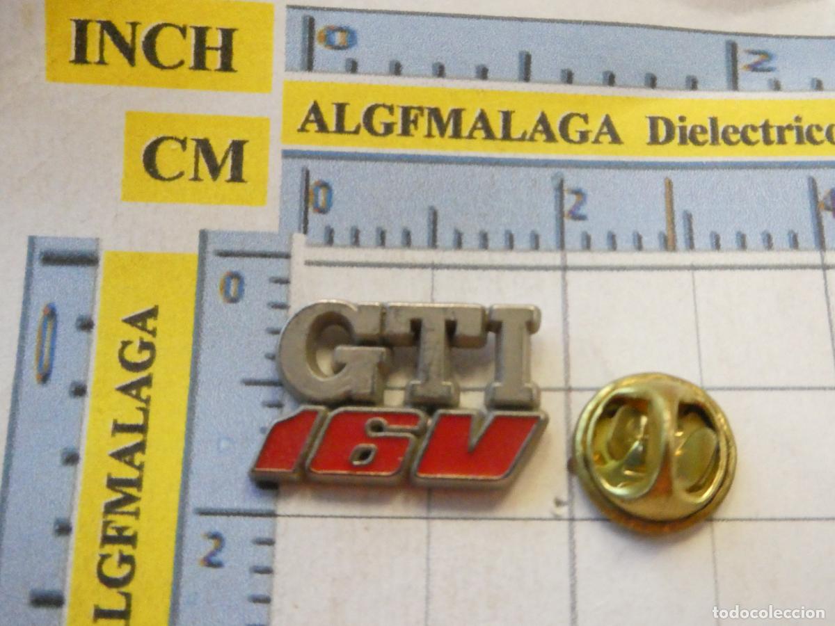 Pins de colecci&oacute;n: PIN DE COCHES MOTOS. GTI 16V VOLKSWAGEN GOLF