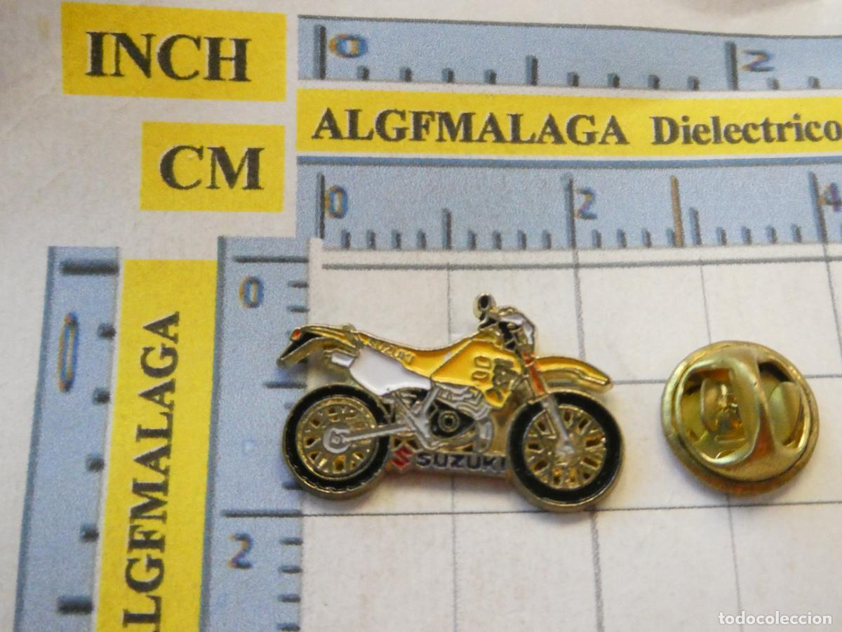 Pins de colecci&oacute;n: PIN DE COCHES MOTOS. MOTO SUZUKI MOTOCROSS