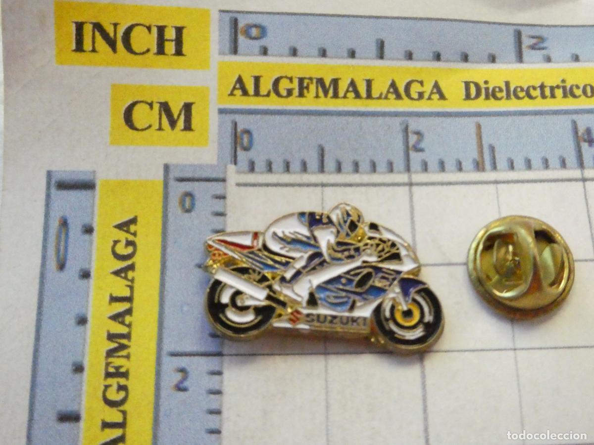 Pins de colecci&oacute;n: PIN DE COCHES MOTOS. MOTO SUZUKI CARRERAS