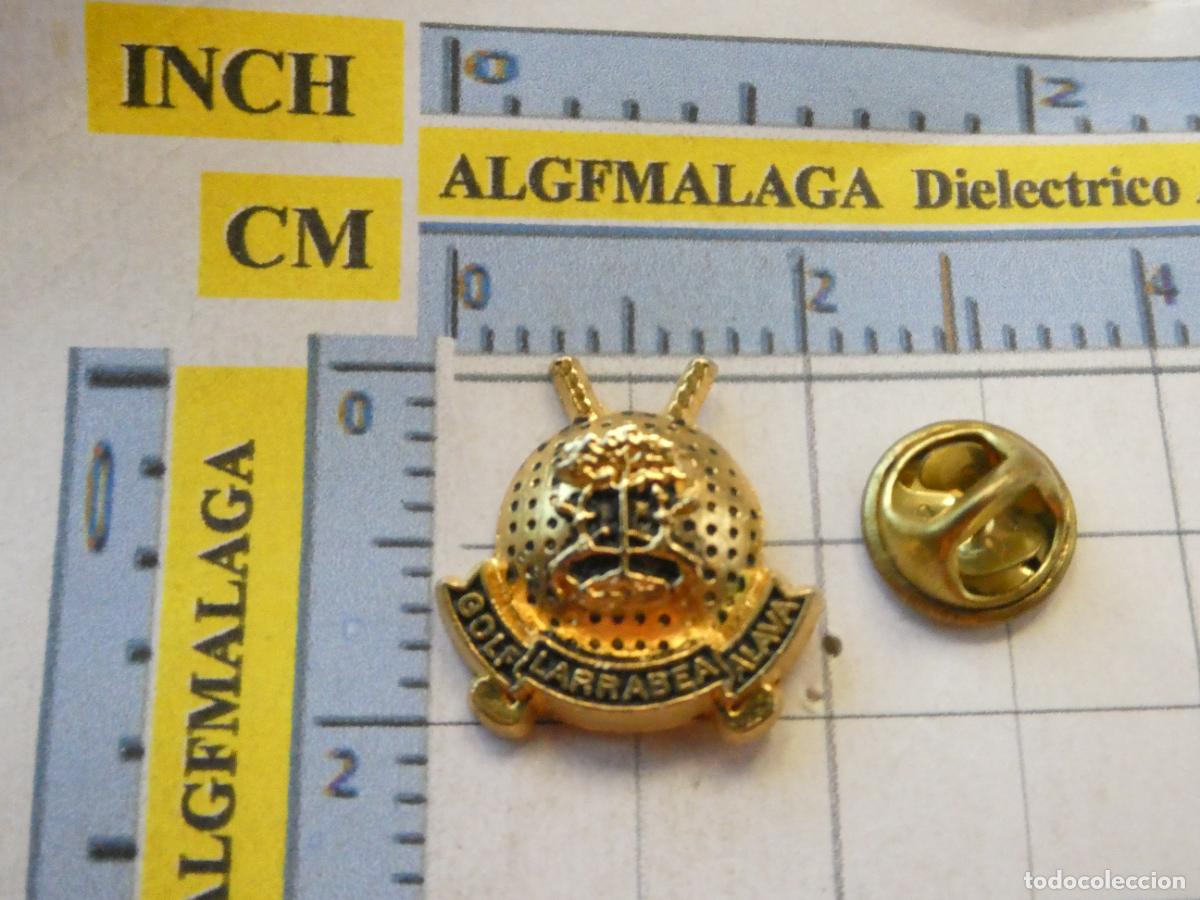 Pins de colecci&oacute;n: PIN DE DEPORTES. CAMPOS DE GOLF. LARRABEA &Aacute;LAVA PAIS VASCO